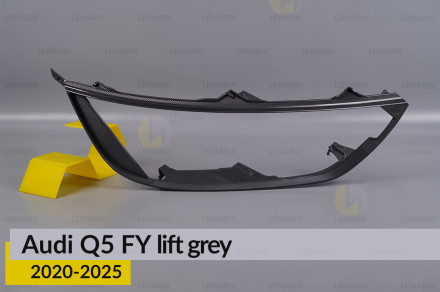 Декоративна маска зовнішня Audi Q5 FY Grey (2020-2025) рест права