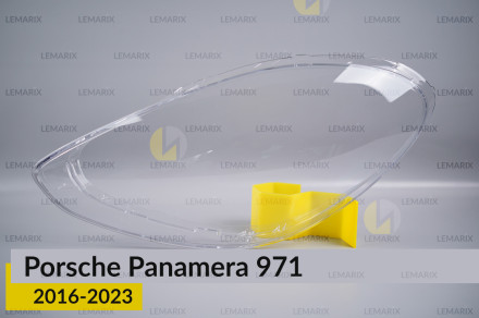 Стекло фары Porsche Panamera 971 (2016-2023) левое