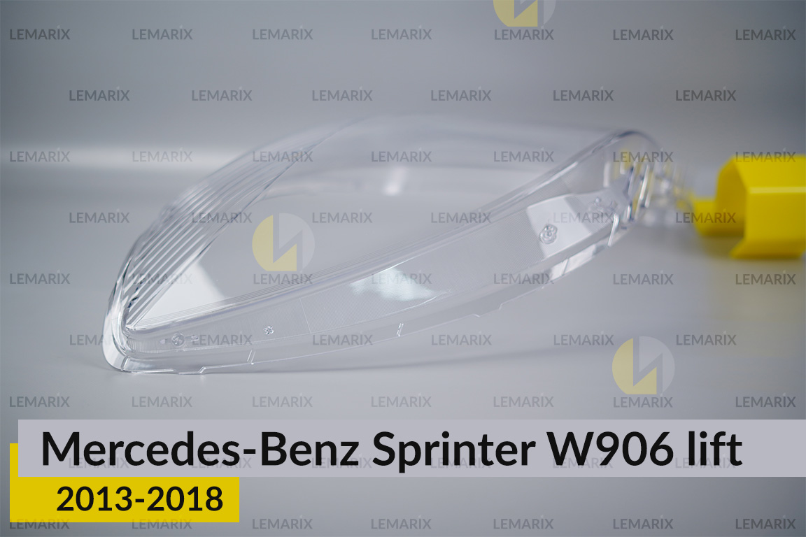 Скло фари Mercedes-Benz Sprinter W906 (2013-2018) рест праве