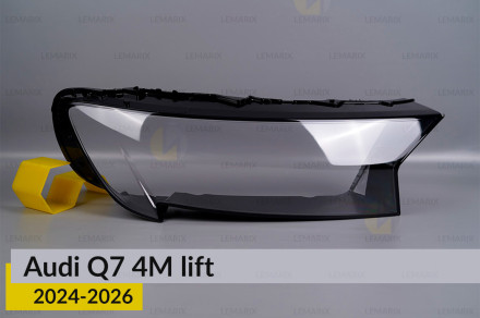 Скло фари Audi Q7 4M (2024-2026) 2 рест праве