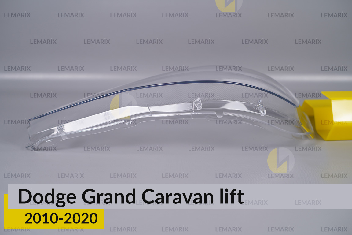 Стекло фары Dodge Grand Caravan (2010-2020) рест левое