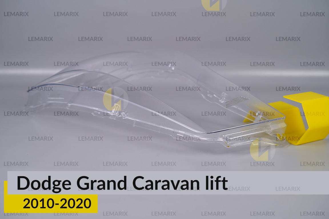Стекло фары Dodge Grand Caravan (2010-2020) рест левое