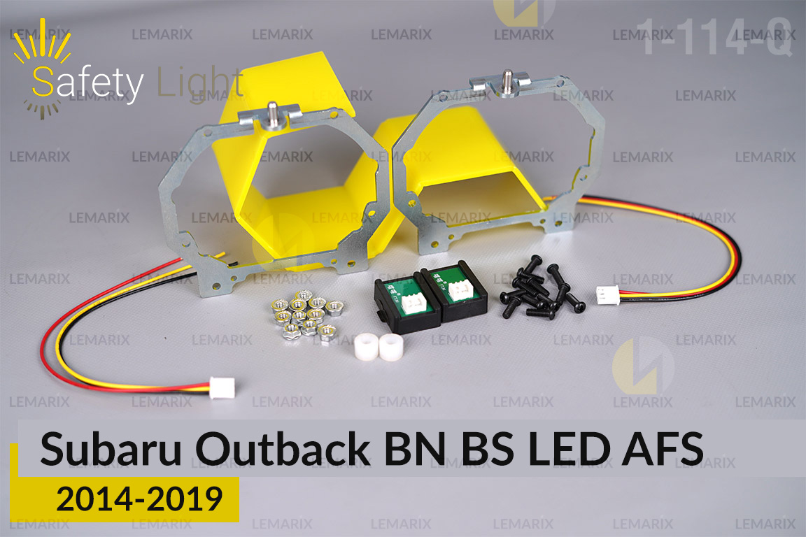 Перехідна рамка для Subaru Outback BN BS LED AFS (2014-2019)