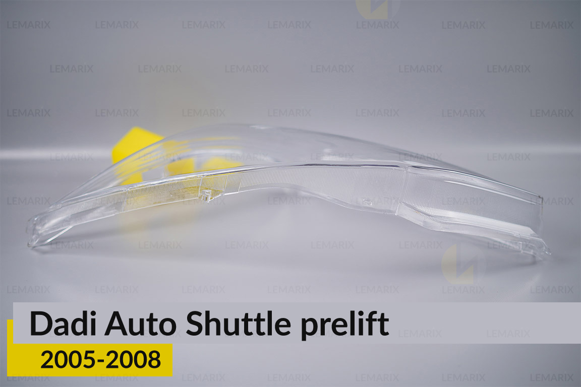 Скло фари Dadi Auto Shuttle (2005-2008) дорест ліве