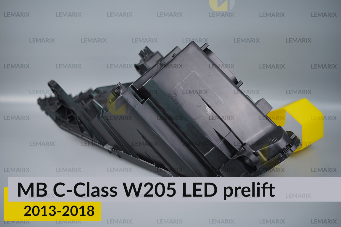 Корпус фари Mercedes-Benz C-Class W205 LED (2013-2018) дорест правий