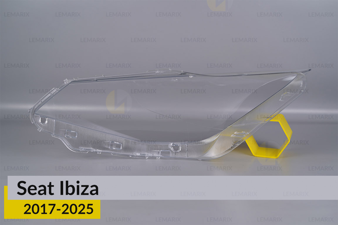 Стекло фары Seat Ibiza (2017-2025) дорест/1 рест правое