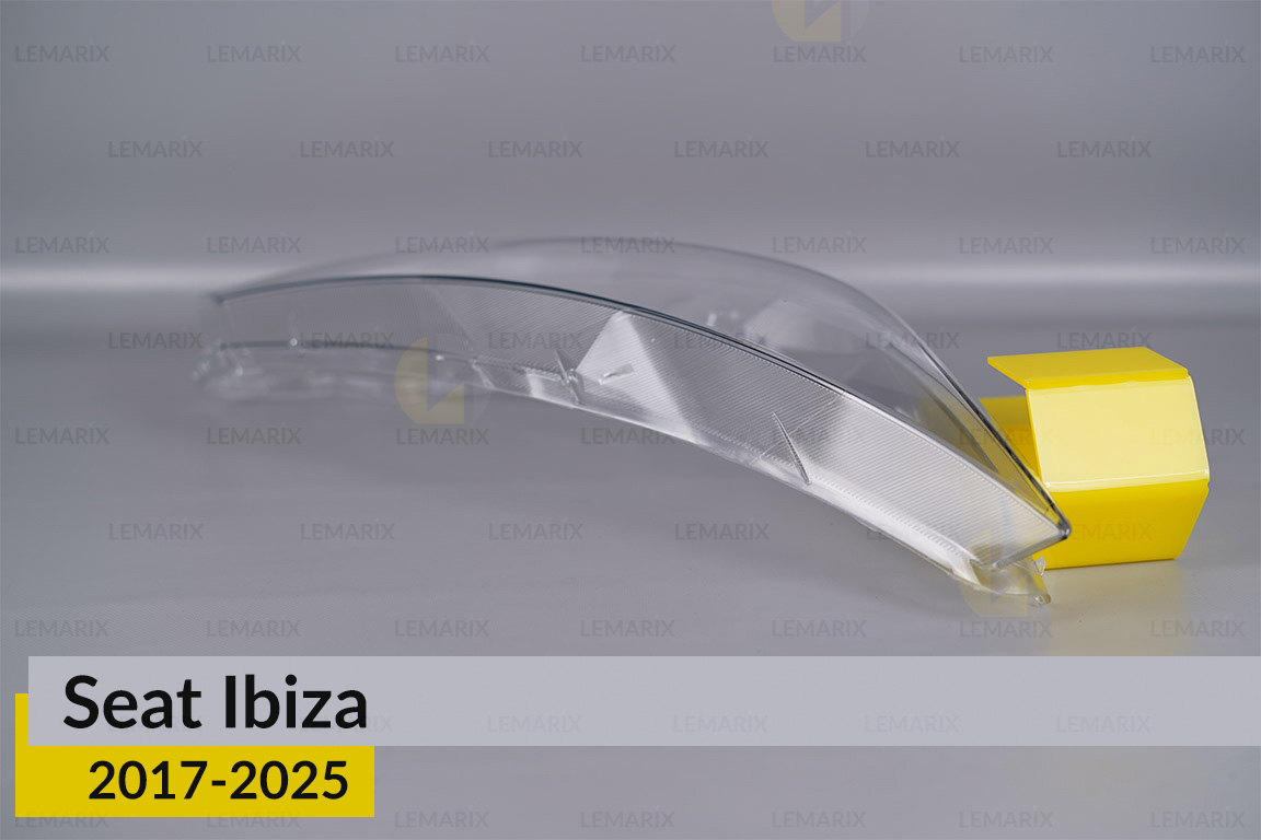 Стекло фары Seat Ibiza (2017-2025) дорест/1 рест правое