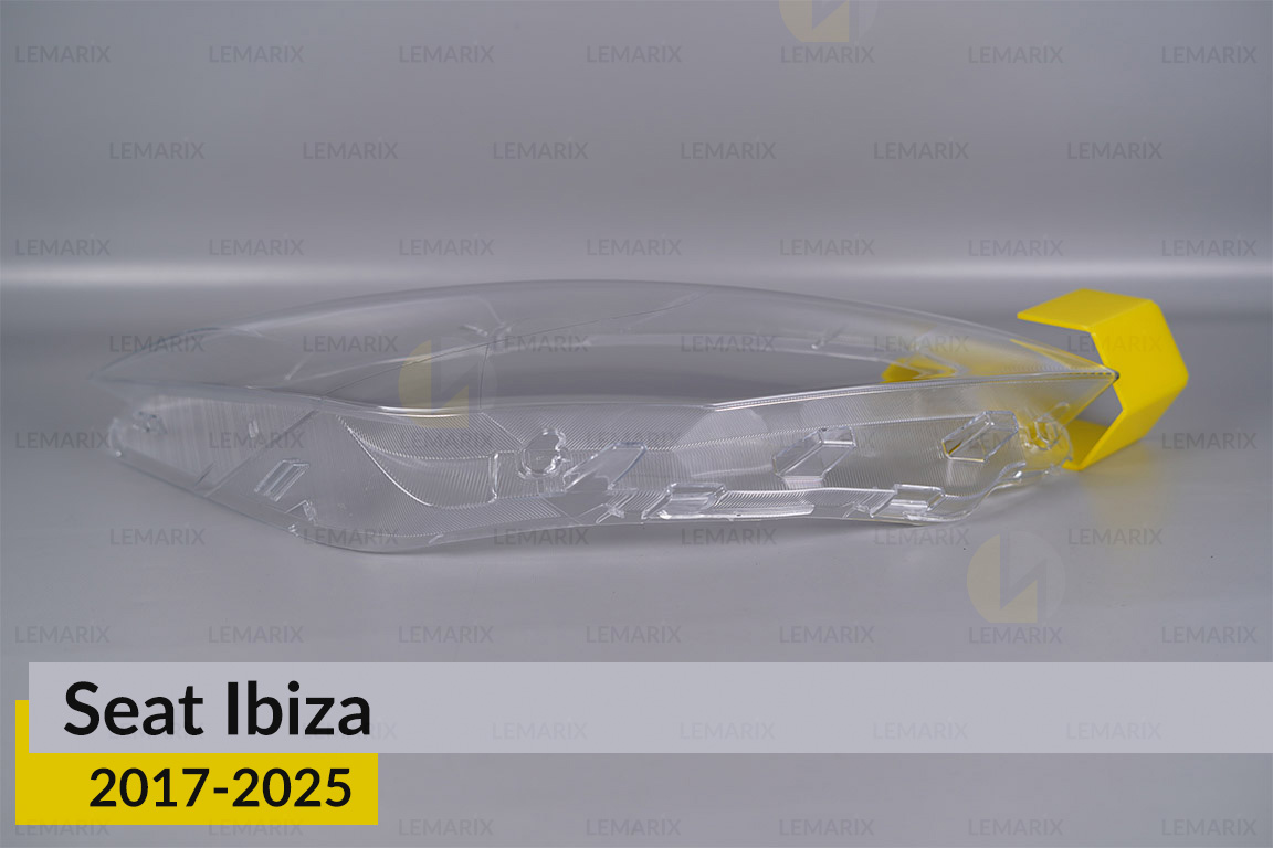 Стекло фары Seat Ibiza (2017-2025) дорест/1 рест правое