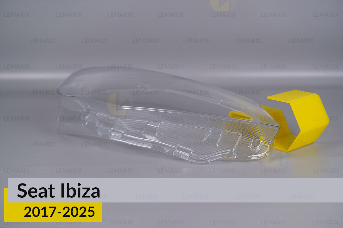 Стекло фары Seat Ibiza (2017-2025) дорест/1 рест правое