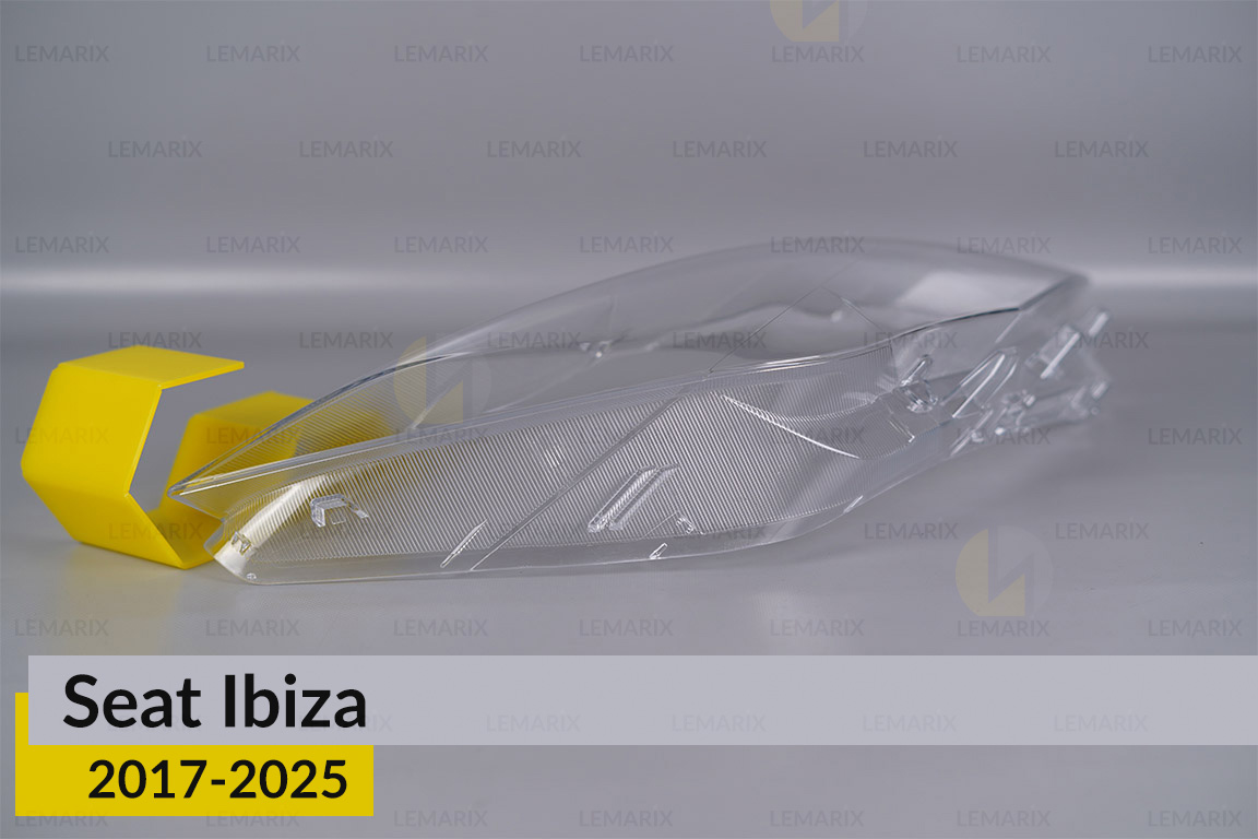 Стекло фары Seat Ibiza (2017-2025) дорест/1 рест правое