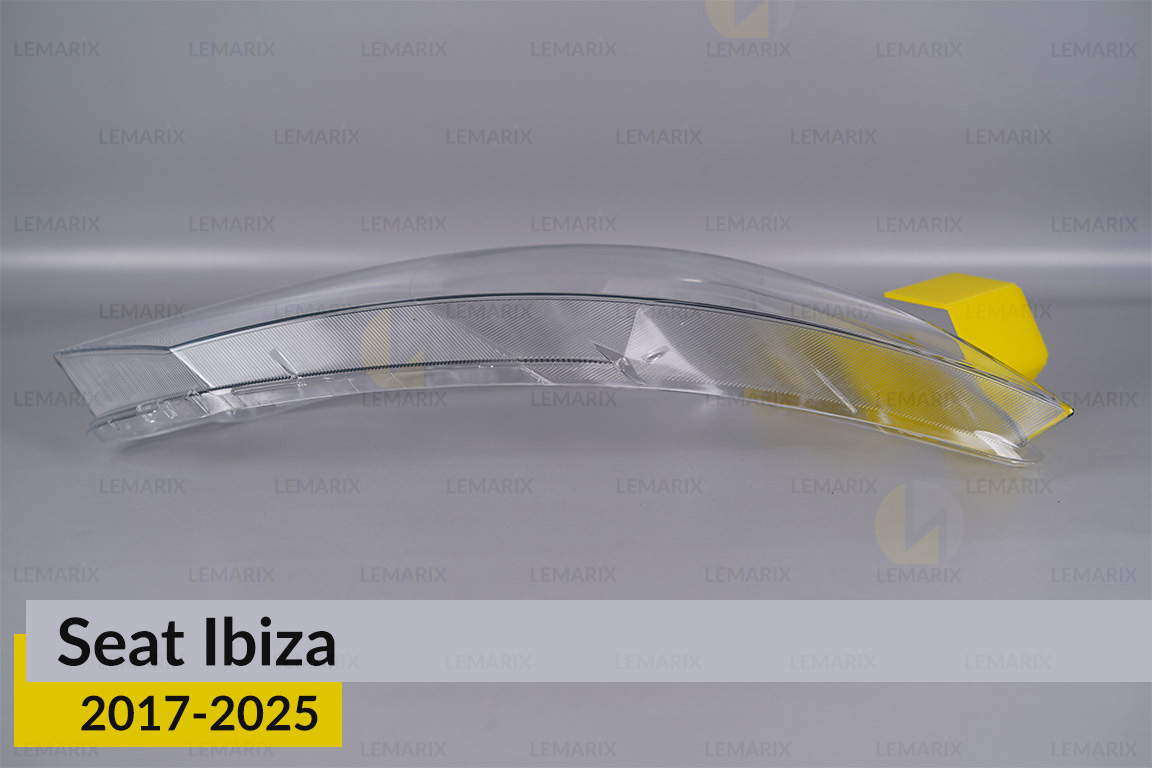 Стекло фары Seat Ibiza (2017-2025) дорест/1 рест правое