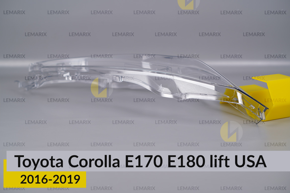 Скло фари Toyota Corolla E170 E180 USA (2016-2019) рест праве