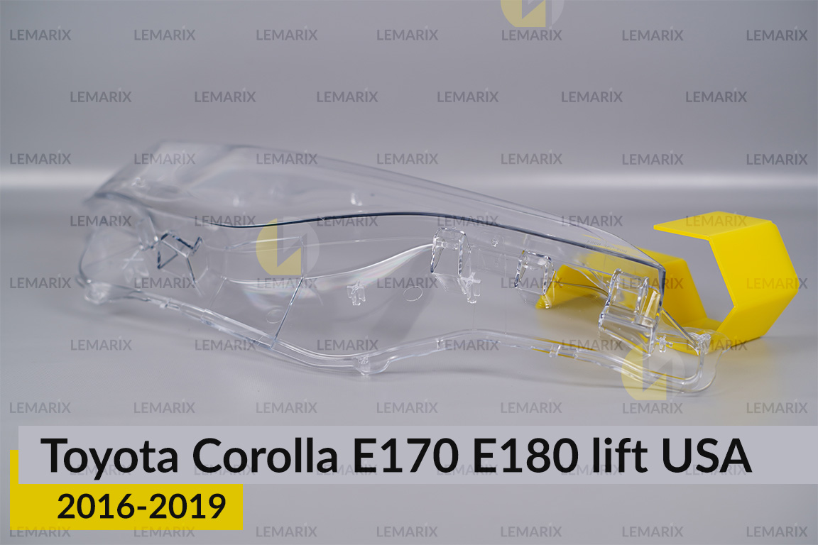 Скло фари Toyota Corolla E170 E180 USA (2016-2019) рест праве