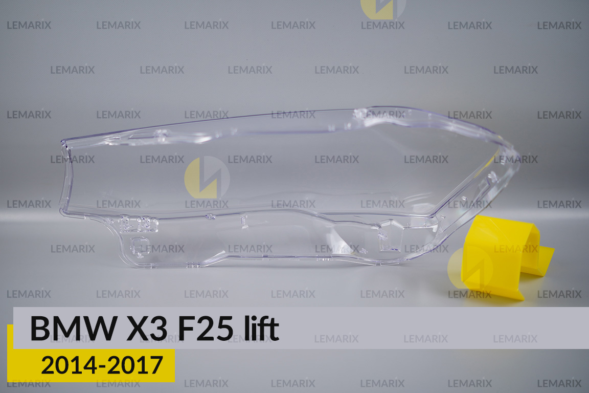 Скло фари BMW X3 F25 (2014-2017) рест праве