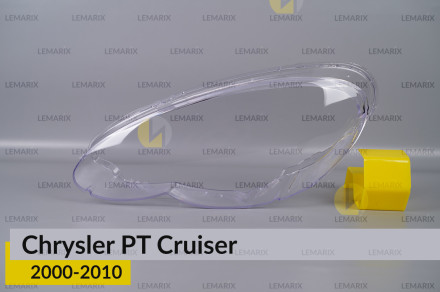 Скло фари Chrysler PT Cruiser (2000-2010) ліве