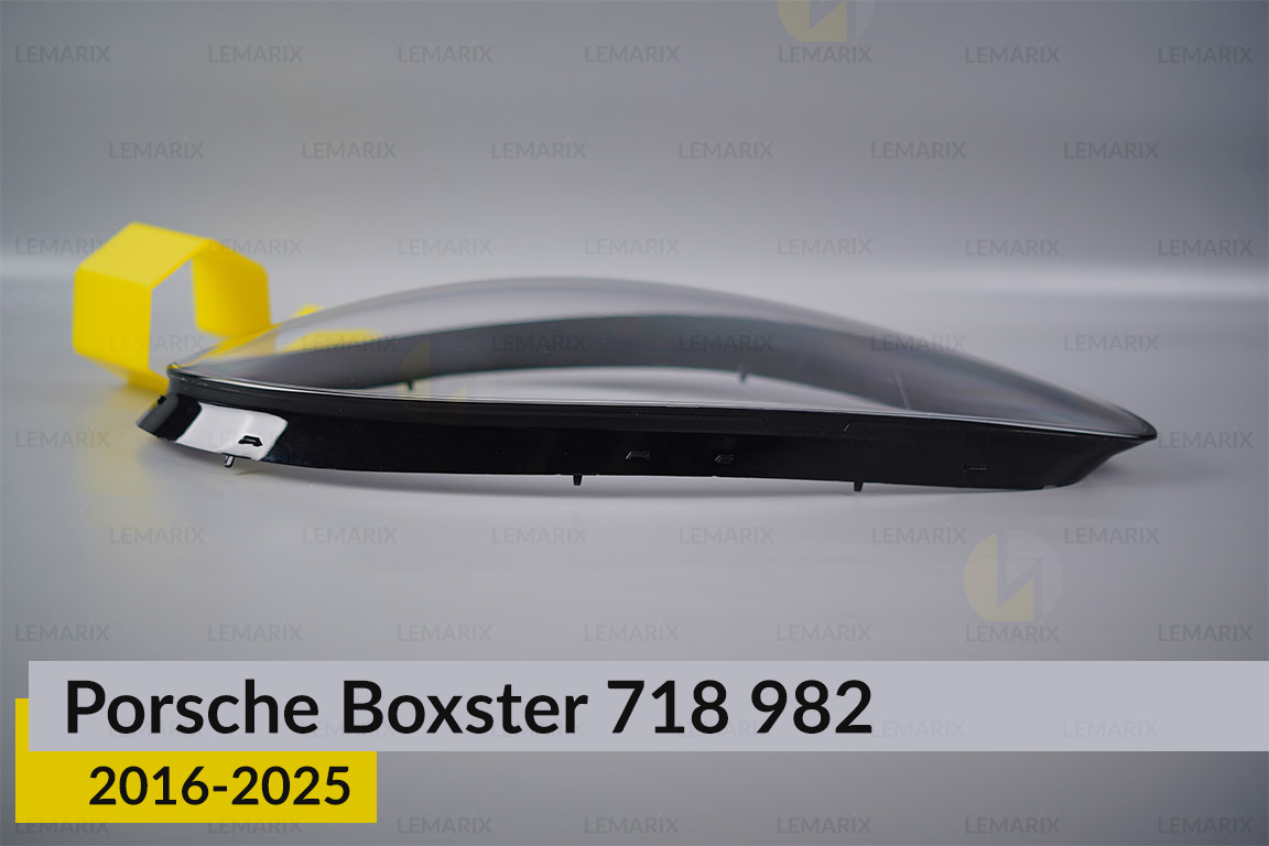 Скло фари Porsche Boxster 718 982 (2016-2025) ліве