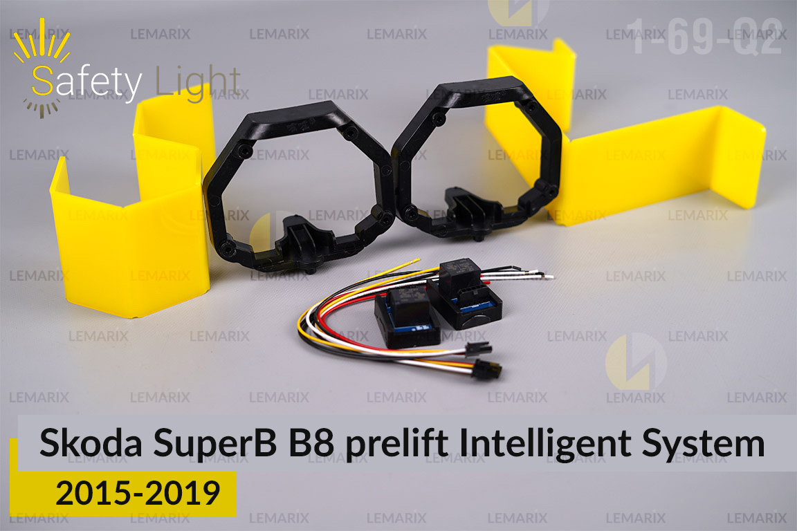 Перехідна рамка для Skoda SuperB B8 Intelligent System (2015-2019) дорест