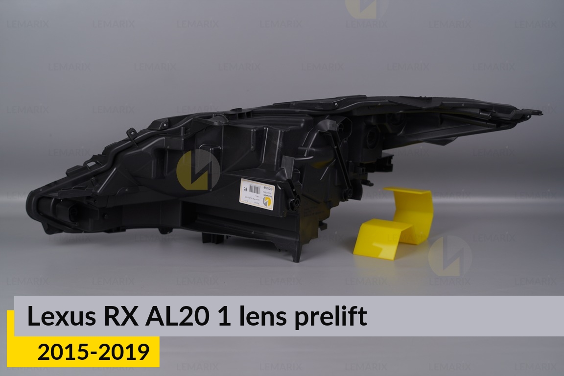 Корпус фары Lexus RX AL20 1 линза (2015-2019) дорест правый