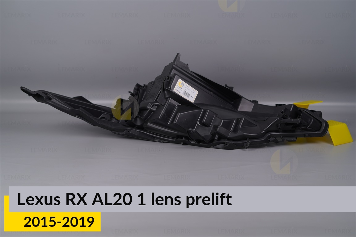 Корпус фары Lexus RX AL20 1 линза (2015-2019) дорест правый