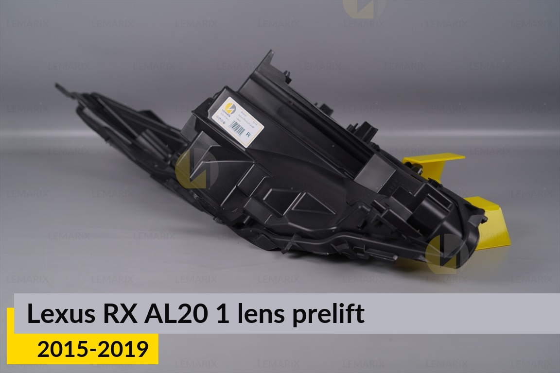 Корпус фары Lexus RX AL20 1 линза (2015-2019) дорест правый