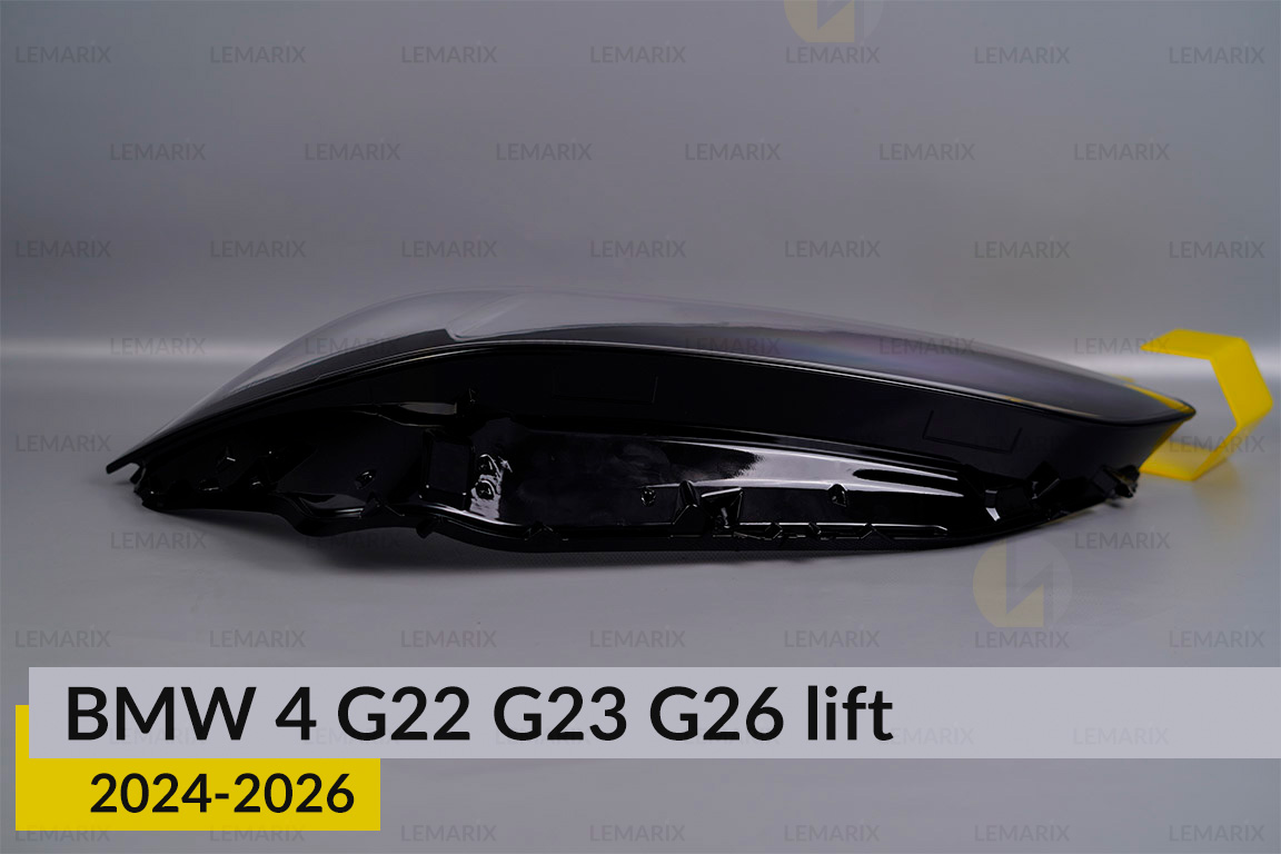Скло фари BMW 4 G22 G23 G26 (2024-2026) рест праве