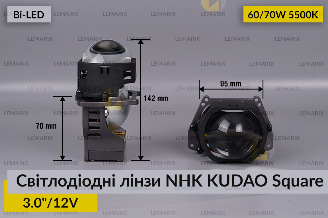 Світлодіодні лінзи NHK KUDAO Square 3