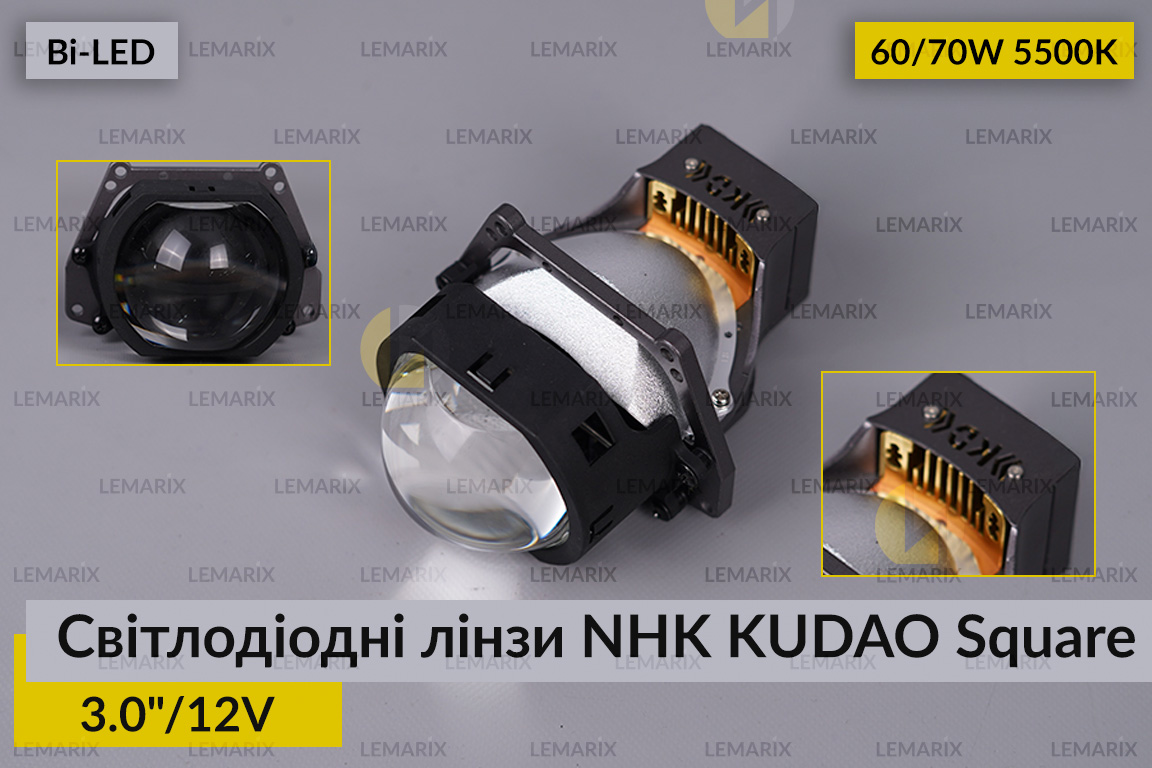 Світлодіодні лінзи NHK KUDAO Square 3