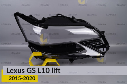 Стекло фары Lexus GS L10 (2015-2020) рест правое