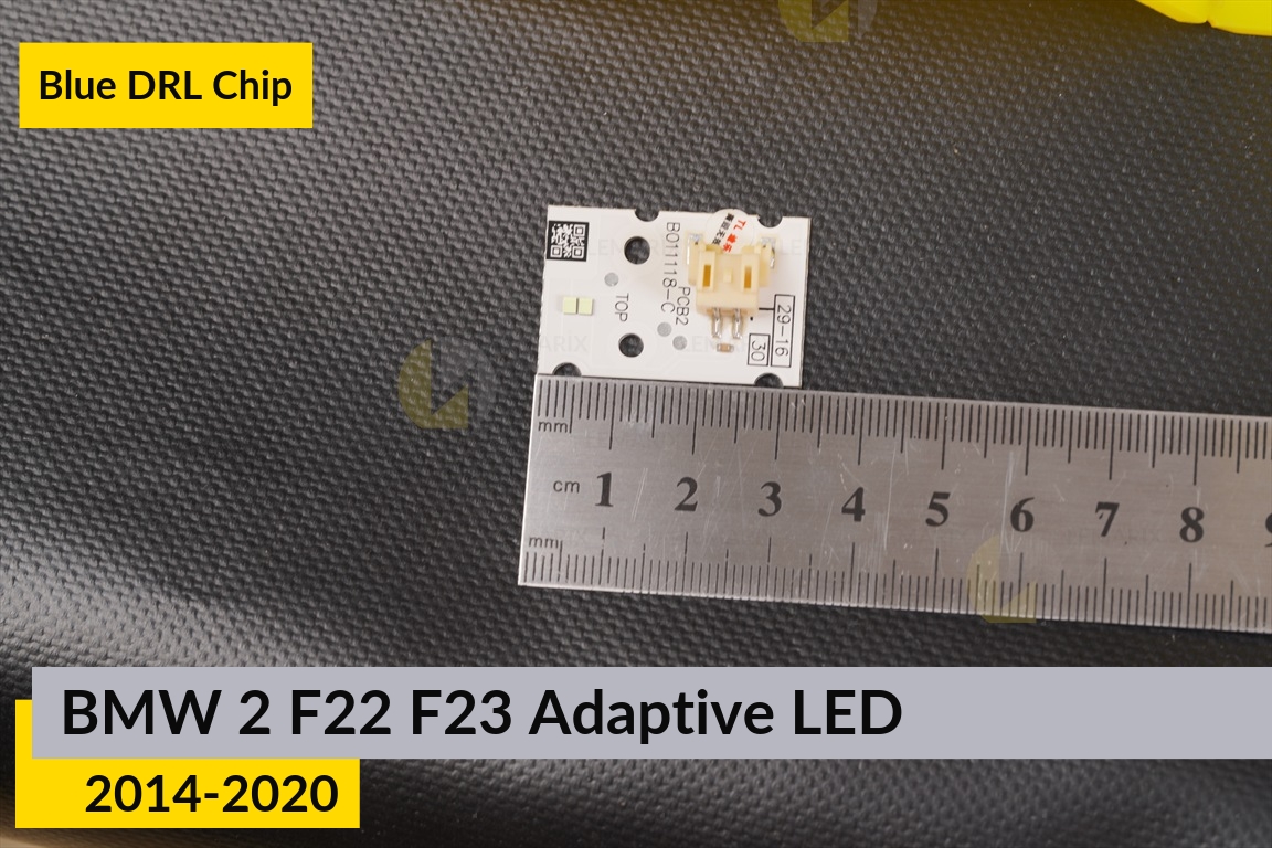 Сині LED DRL чіпи дхо плата BMW 2 F22 F23 Adaptive LED (2014-2020) (4 шт.)