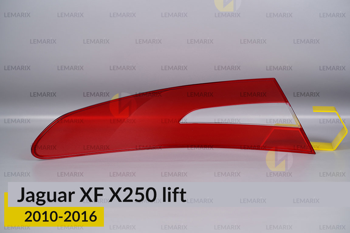Скло заднього ліхтаря зовнішнє в крилі Jaguar XF X250 (2010-2016) рест праве