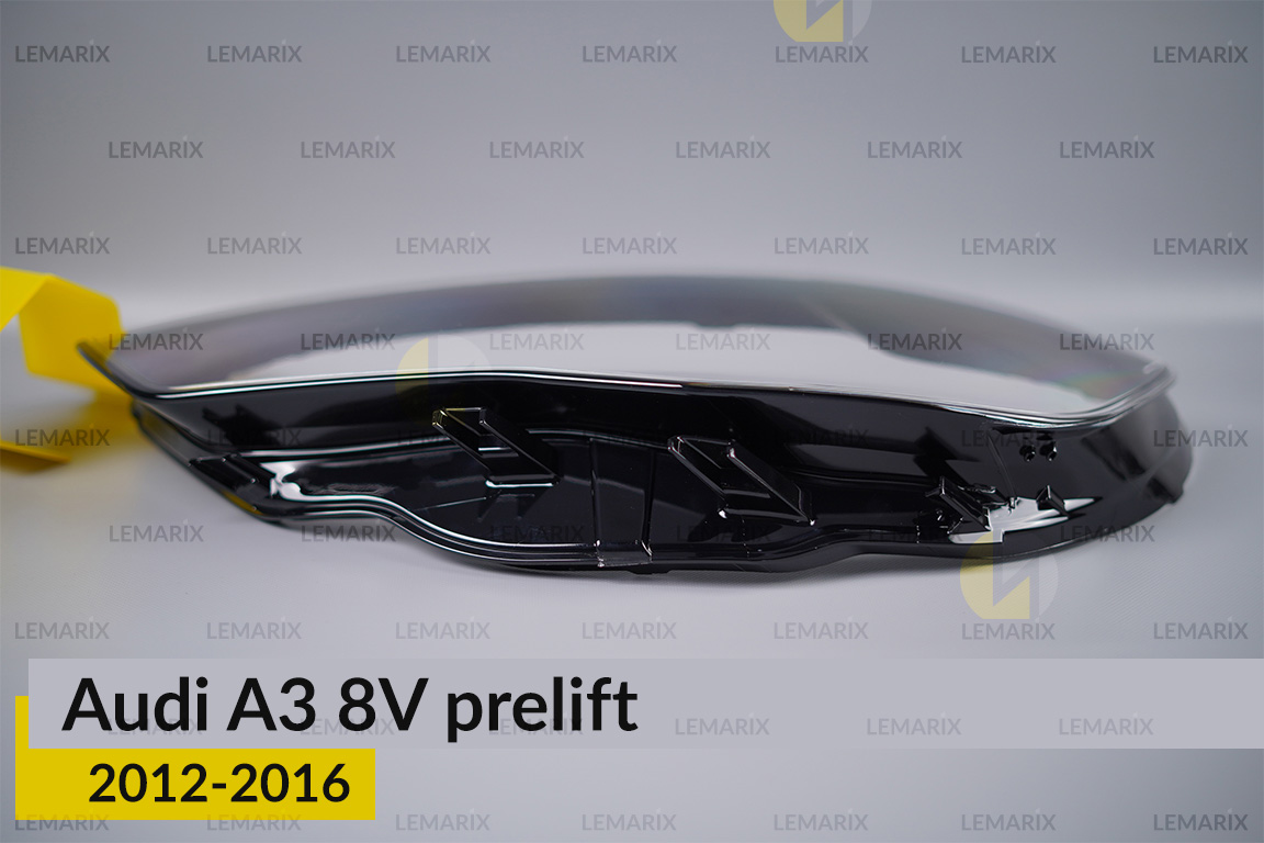 Скло фари Audi A3 8V (2012-2016) дорест ліве