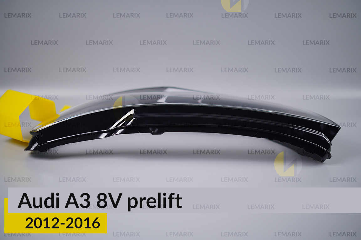 Скло фари Audi A3 8V (2012-2016) дорест ліве