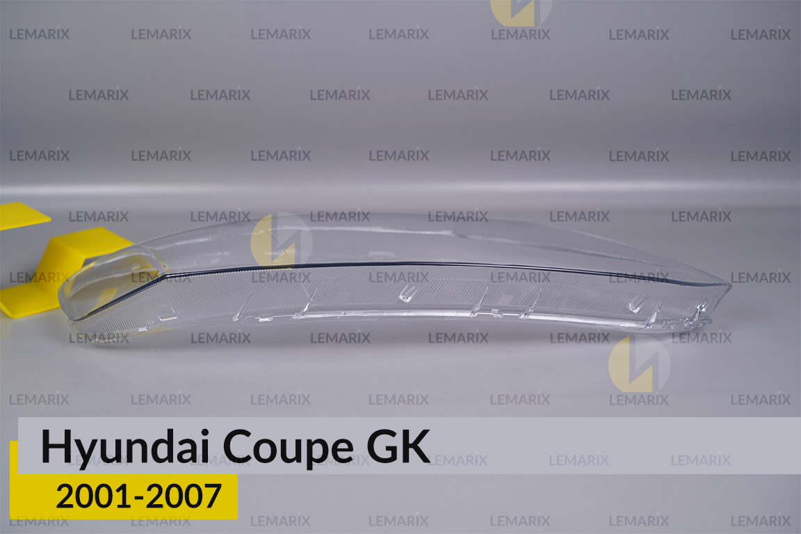 Скло фари Hyundai Coupe GK (2001-2007) праве