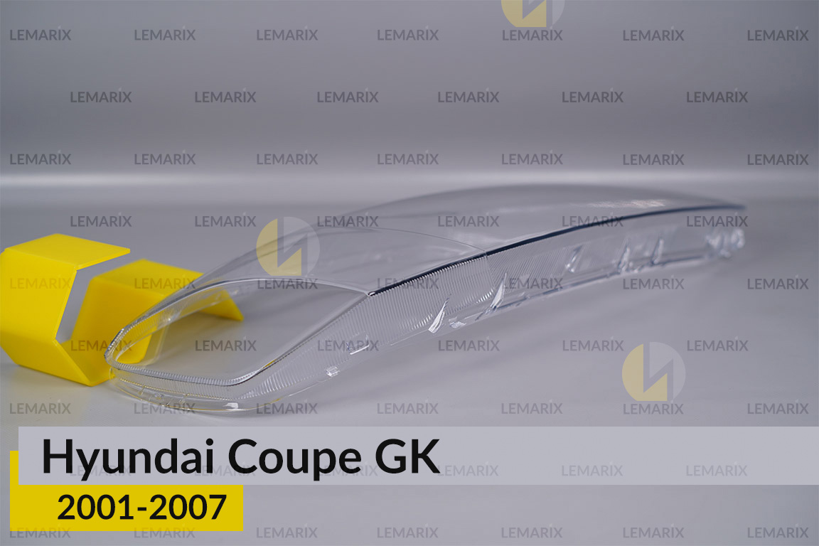 Скло фари Hyundai Coupe GK (2001-2007) праве