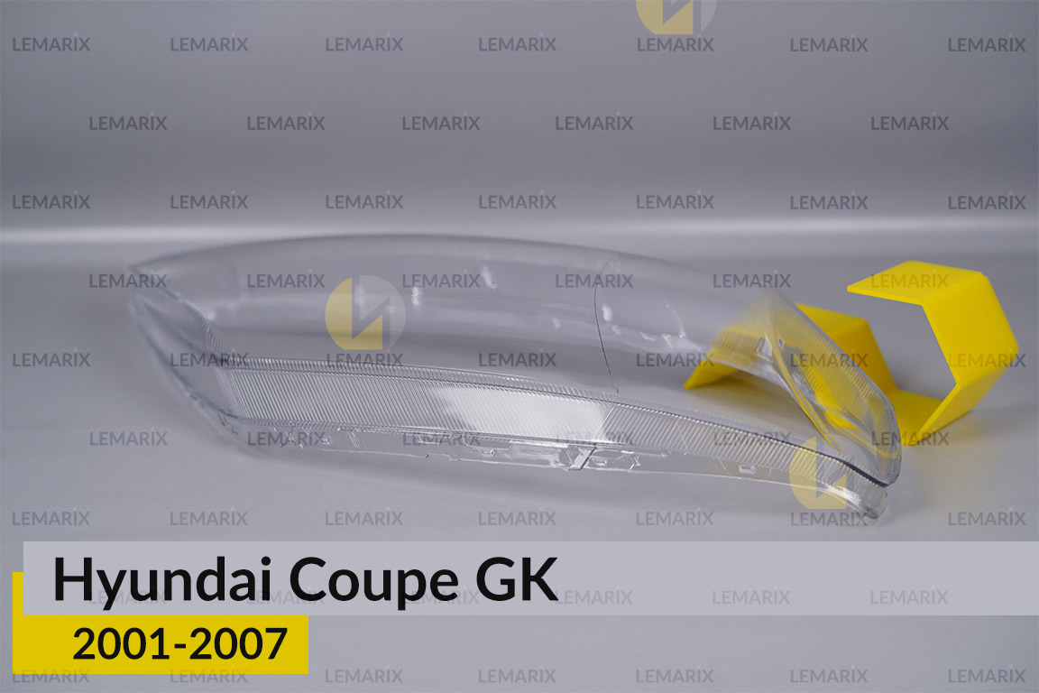 Скло фари Hyundai Coupe GK (2001-2007) праве