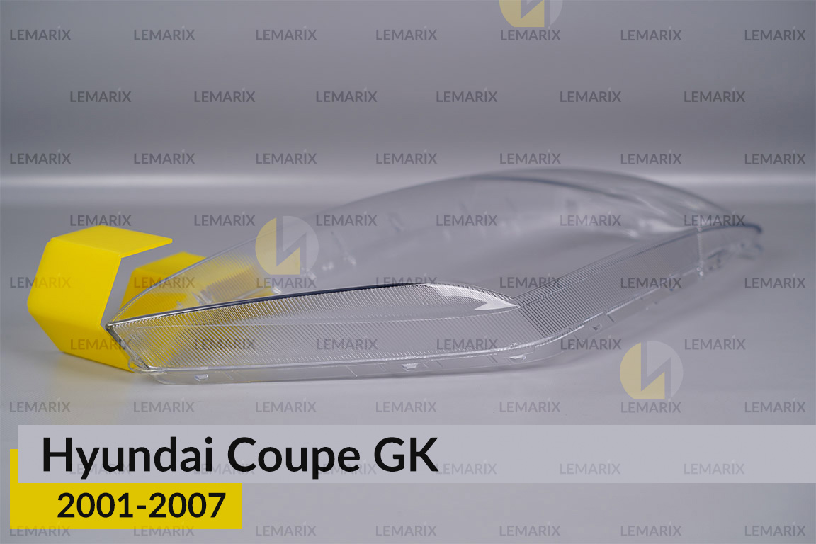 Скло фари Hyundai Coupe GK (2001-2007) праве