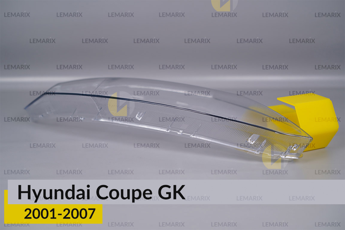 Скло фари Hyundai Coupe GK (2001-2007) праве