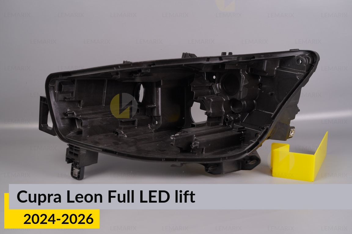 Корпус фары Cupra Leon Full LED (2024-2026) рест левый