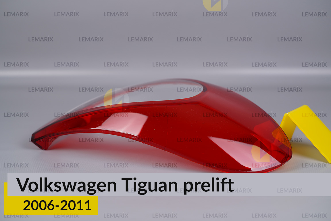 Скло заднього ліхтаря зовнішнє в крилі VW Volkswagen Tiguan (2006-2011) дорест ліве