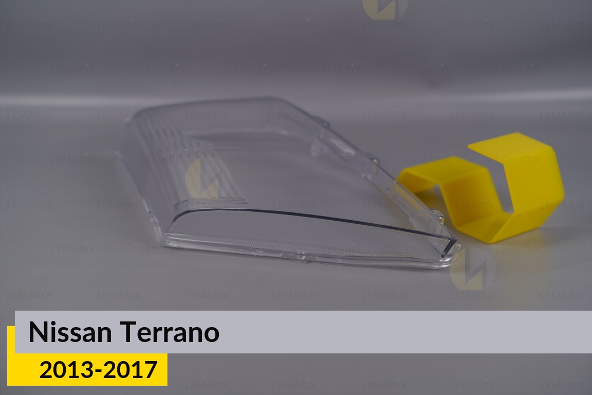 Стекло фары Nissan Terrano (2013-2017) левое