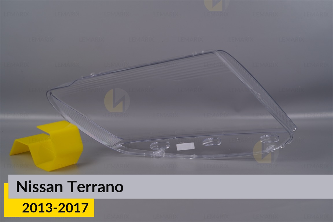 Стекло фары Nissan Terrano (2013-2017) левое