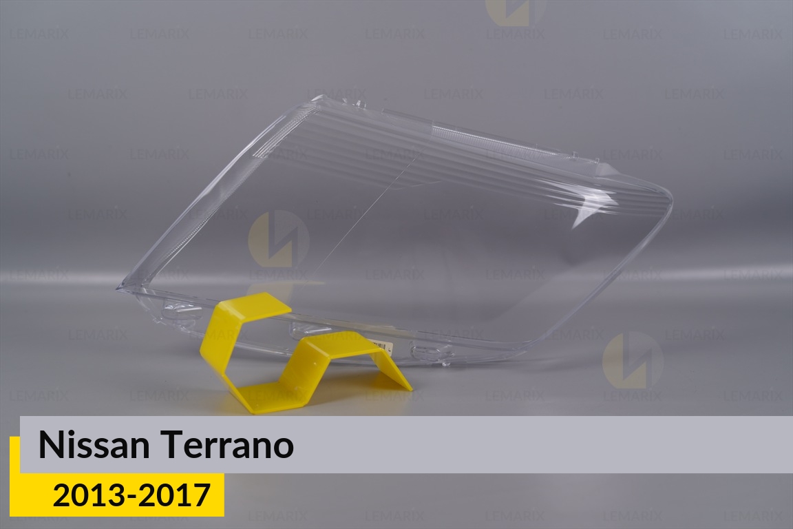 Стекло фары Nissan Terrano (2013-2017) левое