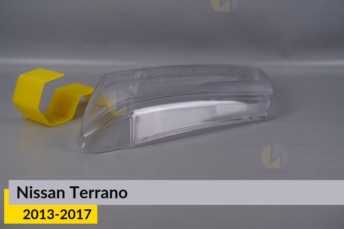 Стекло фары Nissan Terrano (2013-2017) левое