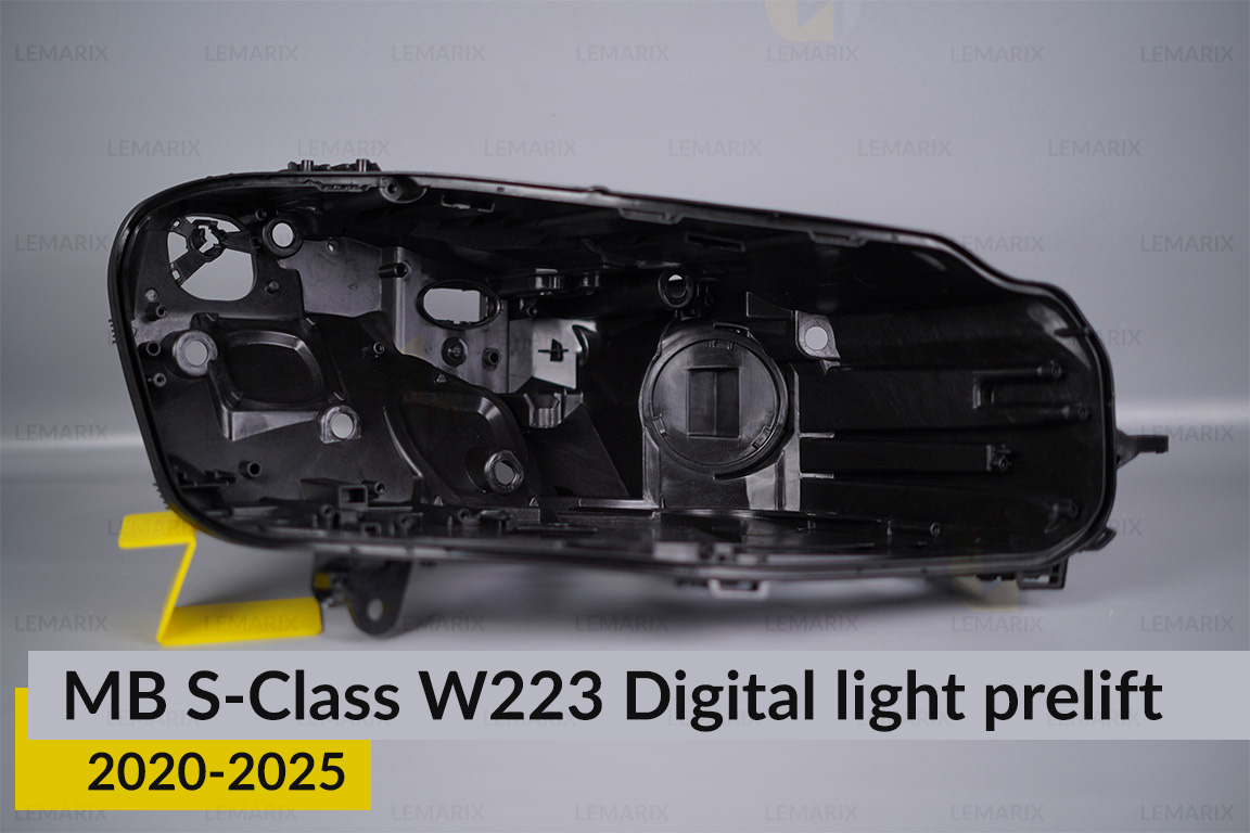 Корпус фары Mercedes-Benz S-Class W223 Digital light (2020-2026) дорест правый