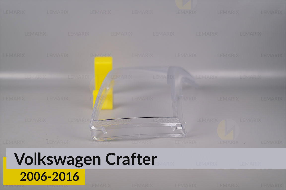 Скло фари VW Volkswagen Crafter (2006-2016) ліве