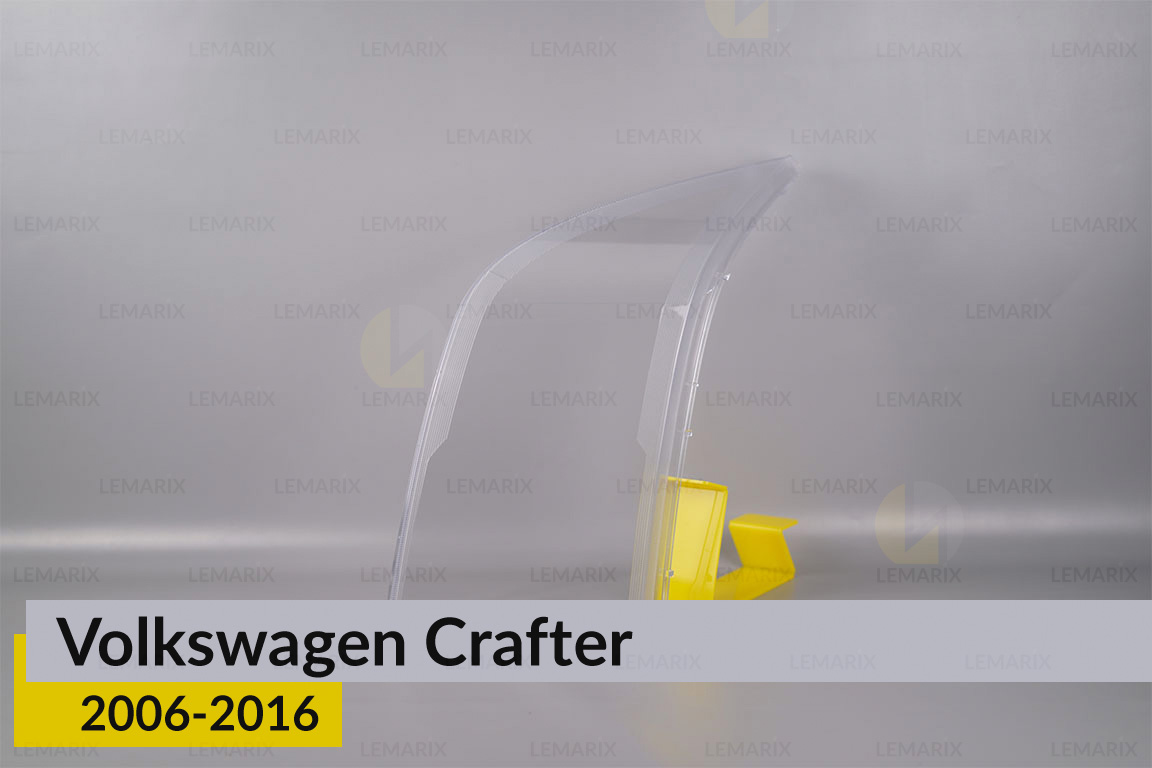 Скло фари VW Volkswagen Crafter (2006-2016) ліве