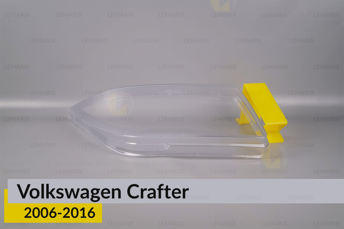 Скло фари VW Volkswagen Crafter (2006-2016) ліве