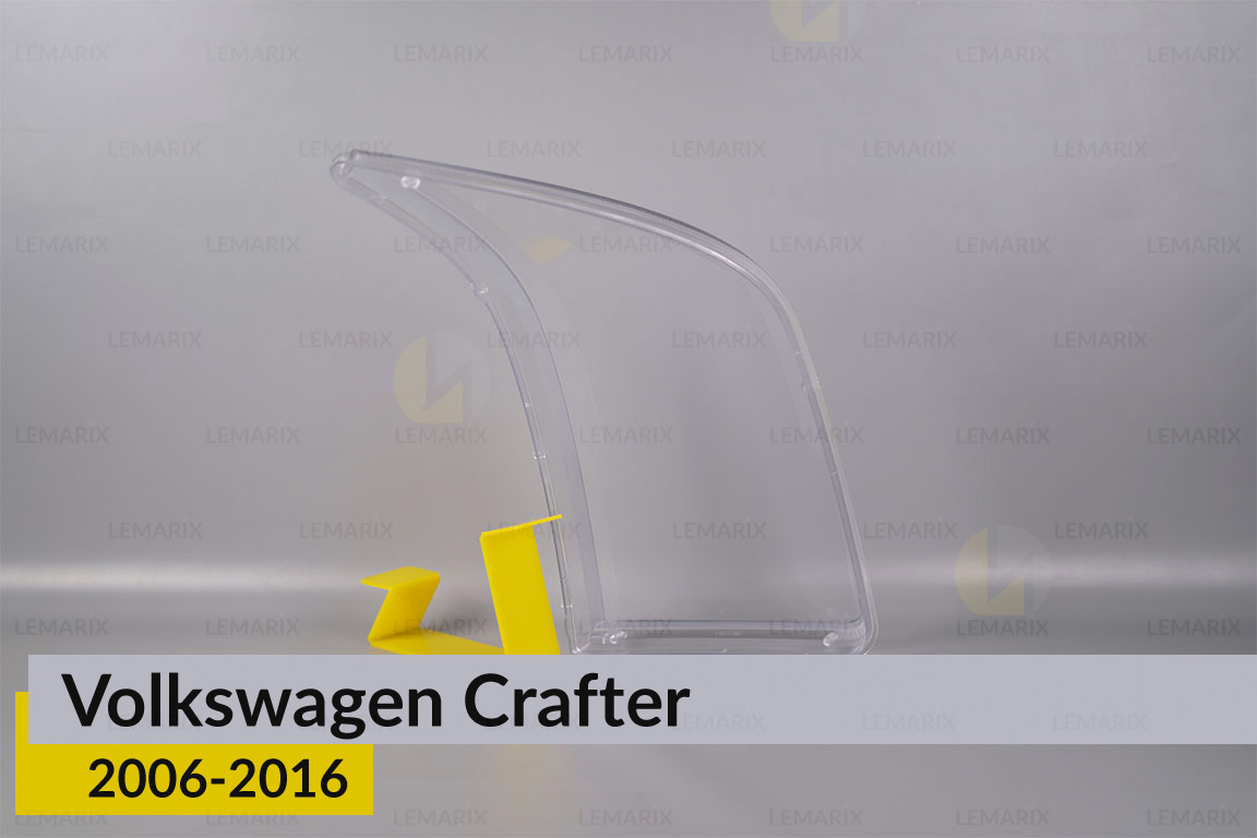 Скло фари VW Volkswagen Crafter (2006-2016) ліве