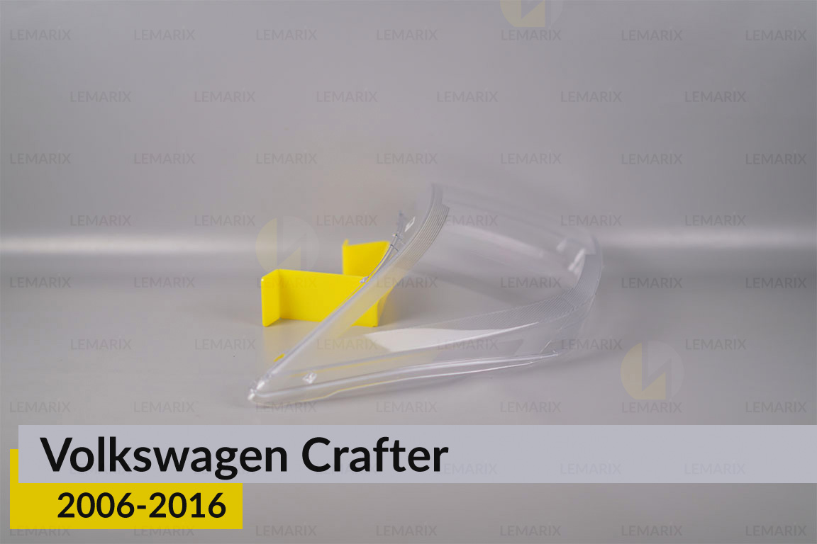 Скло фари VW Volkswagen Crafter (2006-2016) ліве
