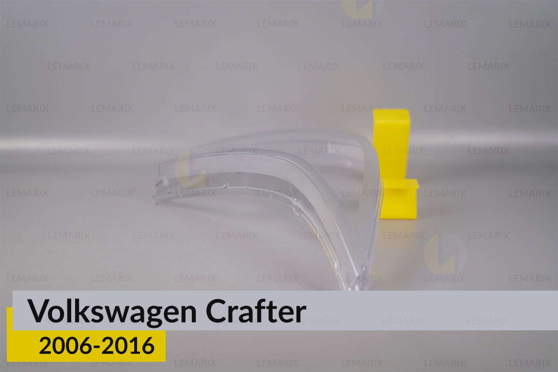 Скло фари VW Volkswagen Crafter (2006-2016) ліве